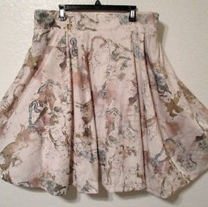 Melissa McCarthy Seven7 Full Pocket Skirt Zodiac